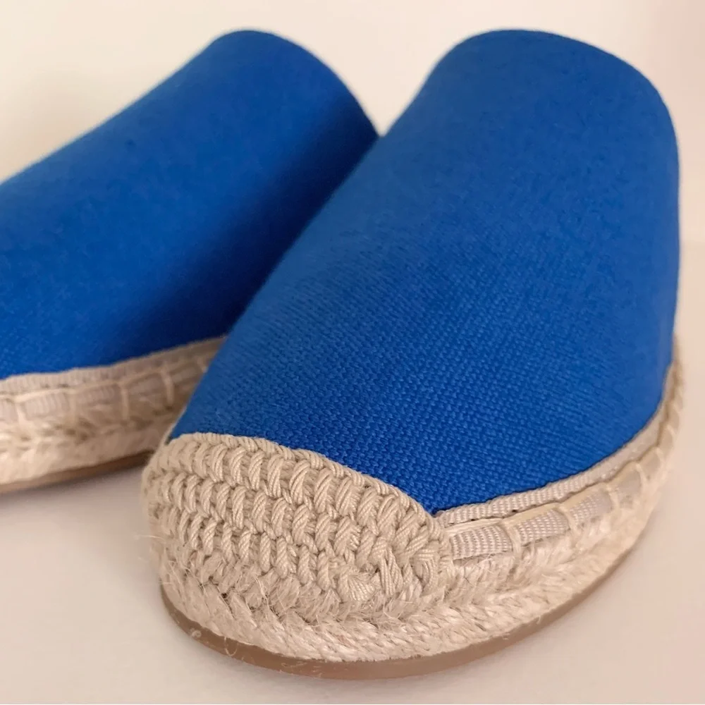 Banana Republic Blue Espadrille Slip-On Shoes